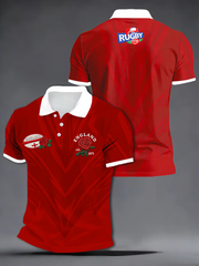 Polo imprimé England Rugby Lover pour homme