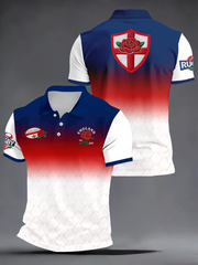Polo imprimé England Rugby Lover pour homme