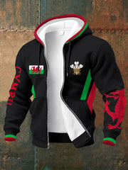 Manteau pour homme Wales Welsh Rugby Lover Imprimé