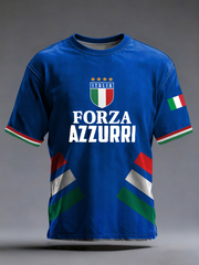 T-shirt à manches courtes Italia Rugby Homme