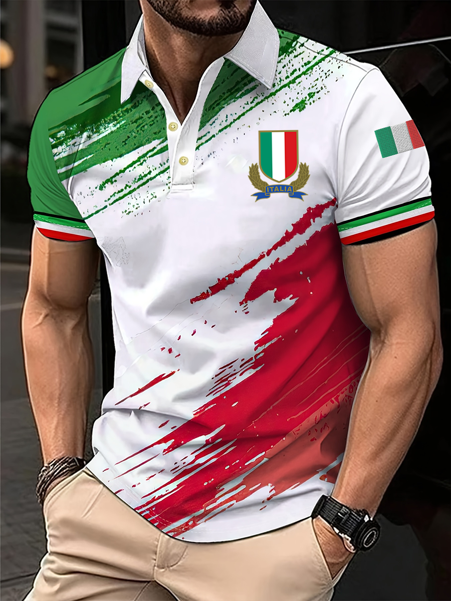 Chemise Rugby Italie Homme