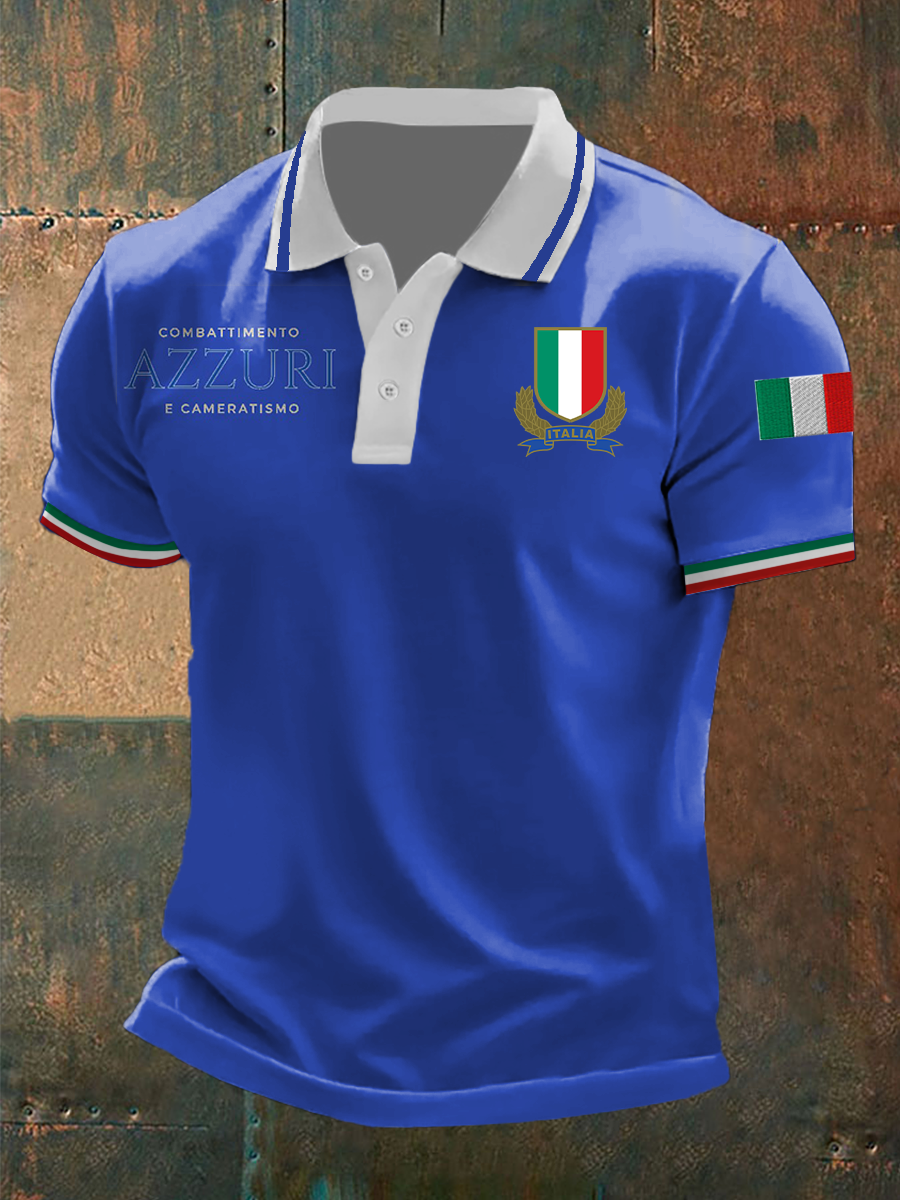 Chemise Rugby Italie Homme