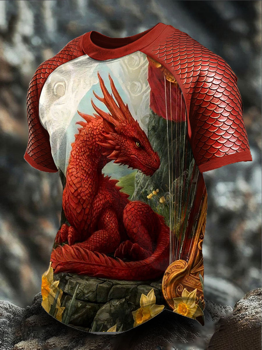 T-shirt à imprimé pour homme Wales Welsh Rugby Lover