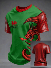 T-shirt imprimé Wales Welsh Lover pour homme