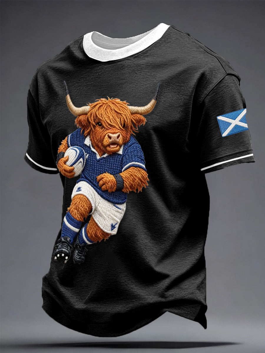T-shirt imprimé Scotland Rugby Lover pour homme