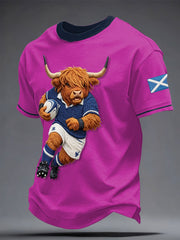 T-shirt imprimé Scotland Rugby Lover pour homme