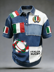 Chemise Rugby Italie Homme