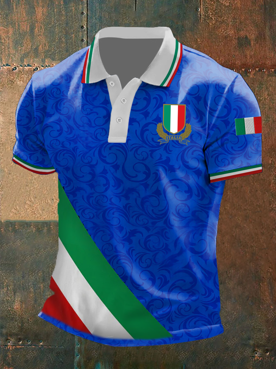 Chemise Rugby Italie Homme