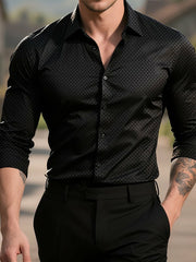Chemise imprimée Business Style pour hommes