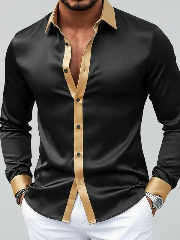 Chemise imprimée Business Style pour hommes