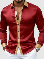 Chemise imprimée Business Style pour hommes