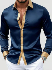 Chemise imprimée Business Style pour hommes