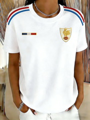 T-shirt à manches courtes France Rugby pour femme