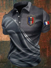 Chemise imprimée France pour hommes