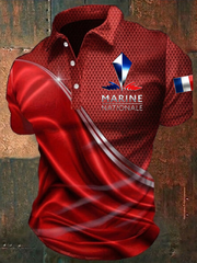 Chemise de la Marine nationale pour hommes