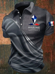 Chemise de la Marine nationale pour hommes