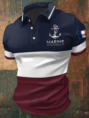 Chemise de la Marine nationale pour hommes