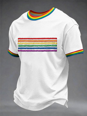 T-shirt manches courtes Pride Month pour homme
