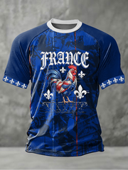 T-shirt à manches courtes pour homme, style football américain