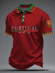 Chemise de football du Portugal pour homme