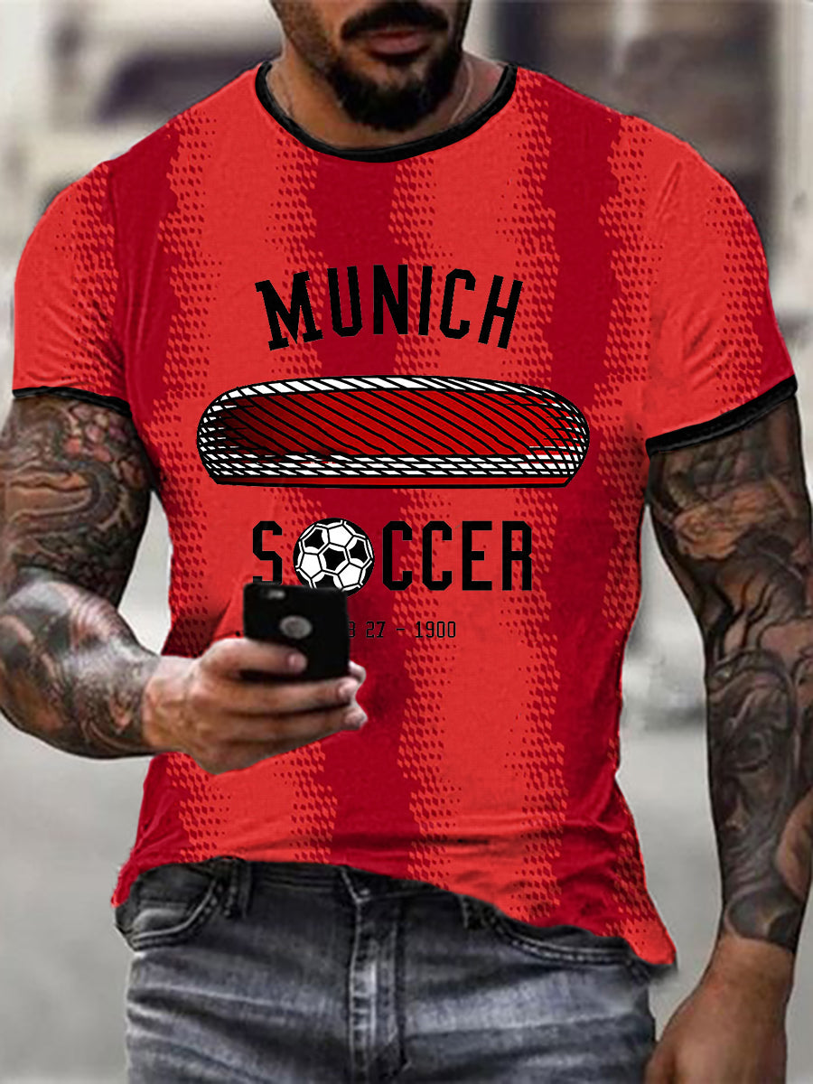 T-shirt à manches courtes pour hommes Bayern Munich