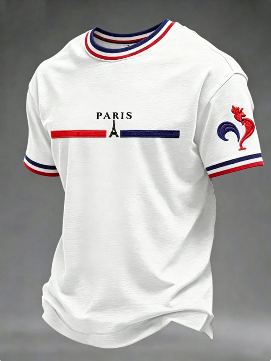 T-shirt à manches courtes pour hommes