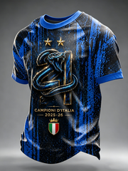 T-shirt à manches courtes pour hommes Campioni d’Italia 2025-26