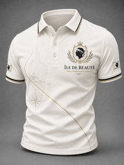 Chemise pour homme à imprimé du drapeau de la Corse