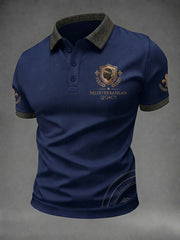 Chemise pour homme à imprimé du drapeau de la Corse
