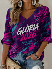 T-shirt rétro de championne de football pour femmes