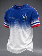 T-shirt manches courtes France Football pour homme
