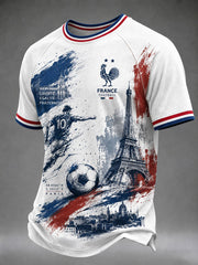 T-shirt manches courtes France Football pour homme