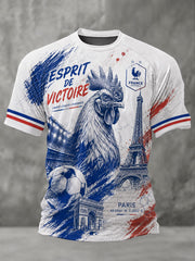 T-shirt manches courtes France Football pour homme