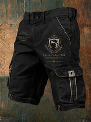 Shorts pour homme imprimés au drapeau de la Corse