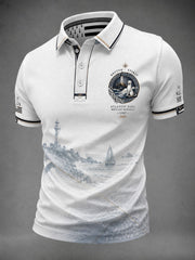Chemise pour homme imprimée celtique de Bretagne, France