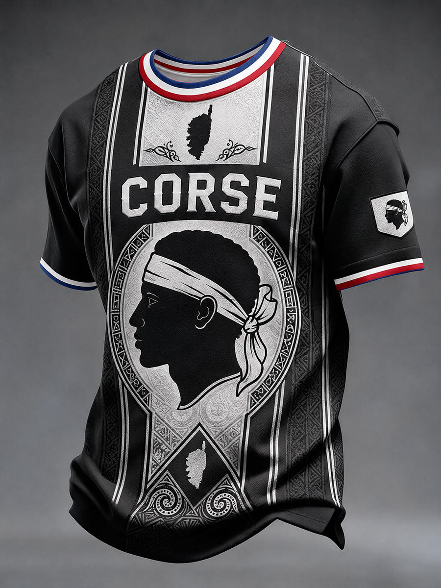 T-shirt corset à manches courtes pour homme