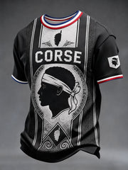 T-shirt corset à manches courtes pour homme