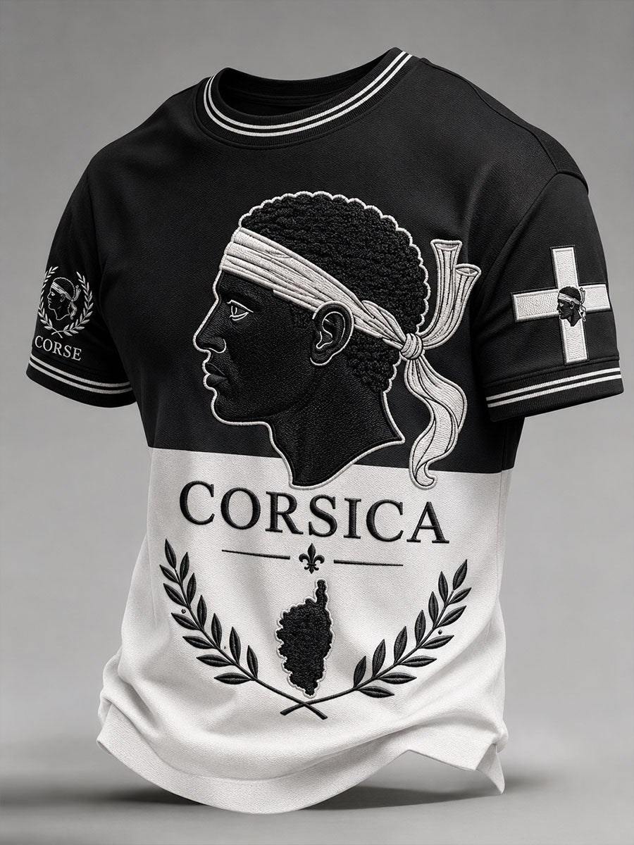 T-shirt à manches courtes Corse pour homme