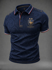 Chemise pour hommes France Football imprimée