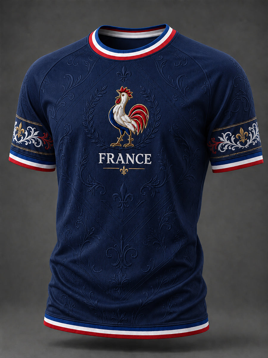 T-shirt à manches courtes France Football Homme