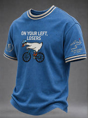 T-shirt manches courtes pour homme «No Your Left Losers»