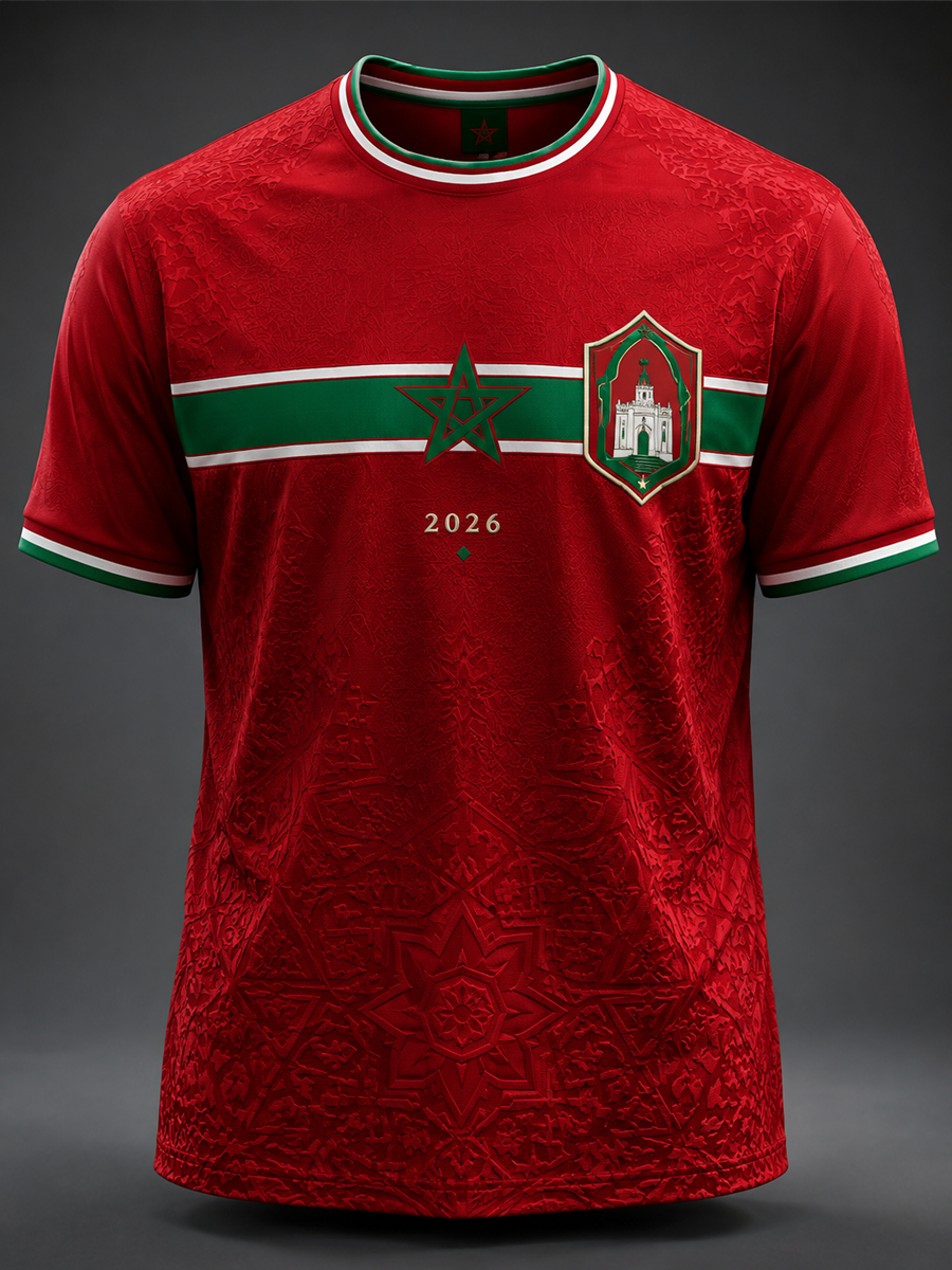 T-shirt homme MAROC à manches courtes imprimé