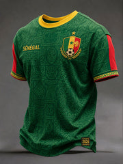 T-shirts de football du Sénégal 2026 pour hommes