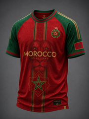 T-shirt homme MAROC à manches courtes imprimé