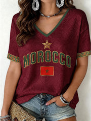 T-shirt Maroc pour femmes