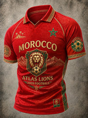 T-shirts de football pour hommes Maroc 2026