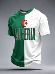 T-shirt algérien pour hommes