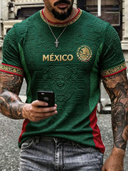 T-shirt imprimé Mexico Proud Art pour homme