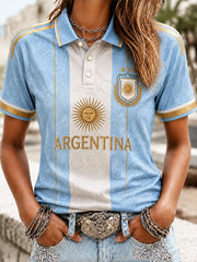 T-shirt Argentine Football Femme