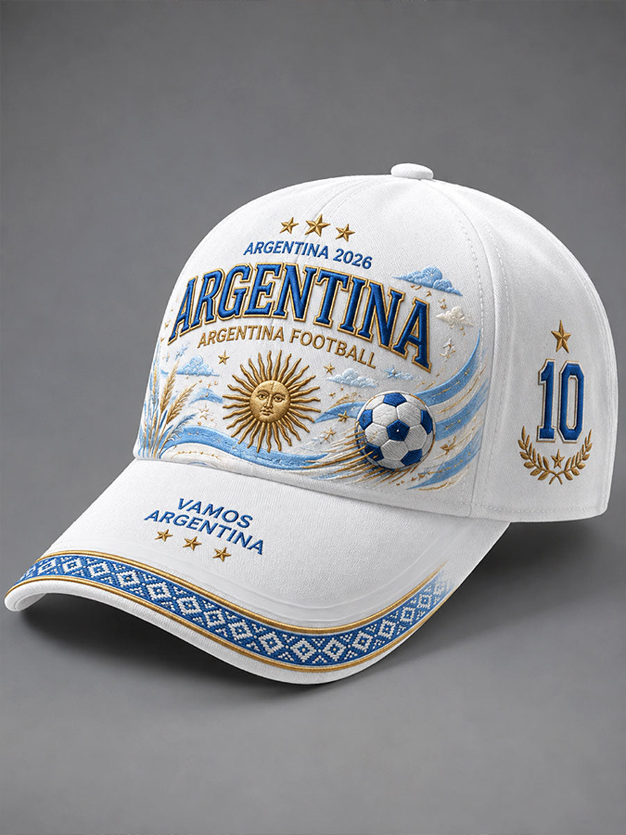 2026 Argentine Football Style Unisexe Chapeau